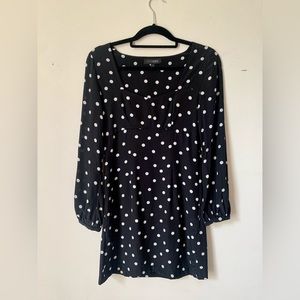 Intermix polkadot dress